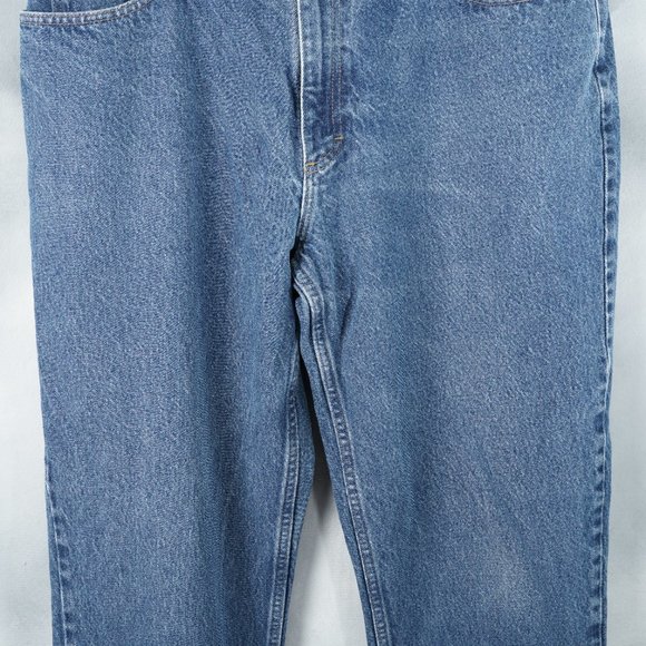 LLBEAN NATURAL FIT BLUE JEANS L.L. Bean MEN'S DENIM | Size 38x34 - Picture 9 of 13
